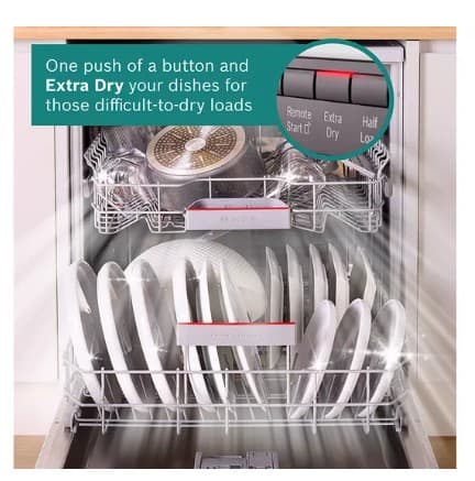 BOSCH Series 4 SMS4EMI06G Full-size WiFi-enabled Dishwasher - Stainless Steel view 4