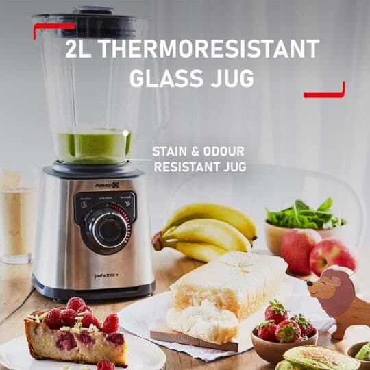 Tefal BL871D40 PerfectMix+2L Glass Jug High Speed Blender view 5