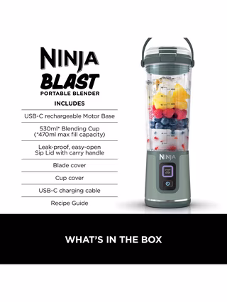 Ninja BC151UKBK Blast Portable Hand Blender view 9