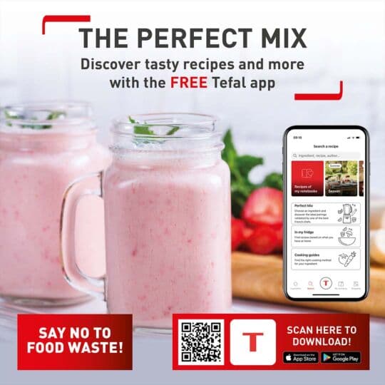 Tefal BL871D40 PerfectMix+2L Glass Jug High Speed Blender view 4