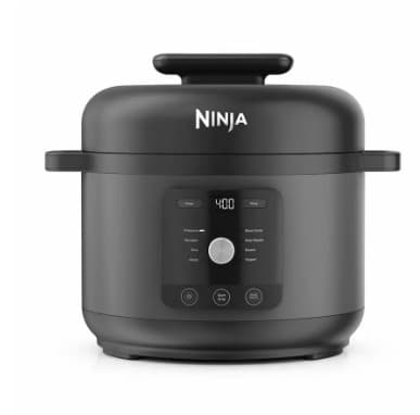 Ninja HyperHeat 9-in-1 6L PC201 Pressure & Rice Cooker - Black
