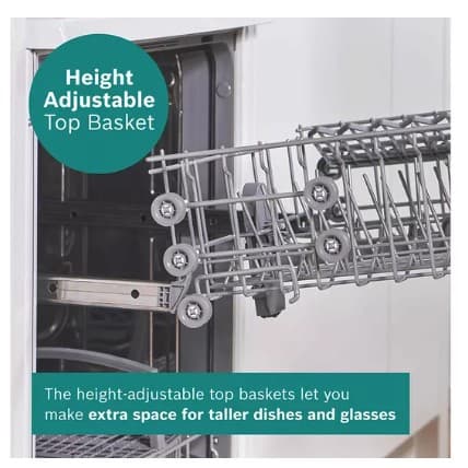BOSCH Series 2 SMS26AW08G Full-size Dishwasher - White view 2