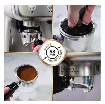 BREVILLE VCF126 Barista Max Coffee Machine - Stainless Steel view 4