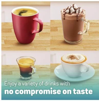 Tassimo by Bosch Finesse Friendly Pod Coffee Machine - Black view 4