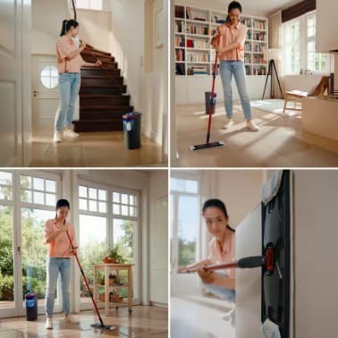 Vileda H2PrO Flat Mop System view 2
