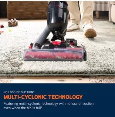 Vax Mach Air Revive Corded Bagless Upright Vacuum Cleaner view 2