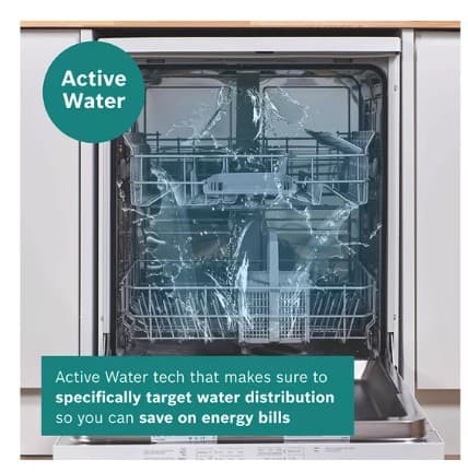 BOSCH Series 2 SMS26AW08G Full-size Dishwasher - White view 6