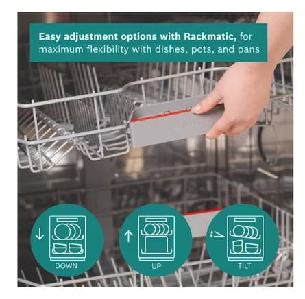 BOSCH Series 4 SMV4HTX00G Full-size Fully Integrated WiFi-enabled Dishwasher view 2