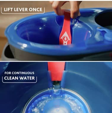 Vileda H2PrO Spin Mop and Bucket Set view 5