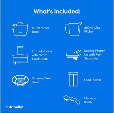 nutribullet Juicer 800W - Grey view 10