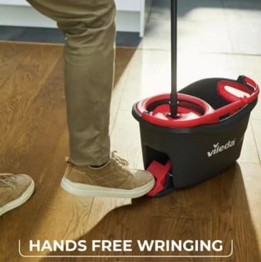 Vileda Easy Wring and Clean Turbo Spin Mop and Bucket Set view 2