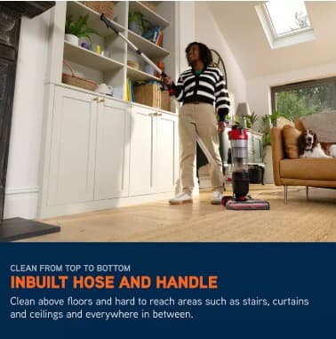 Vax Mach Air Revive Corded Bagless Upright Vacuum Cleaner view 4