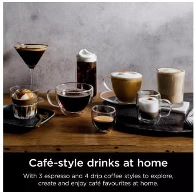 Ninja ES601UK Luxe Cafe Premier Espresso Coffee Machine view 5