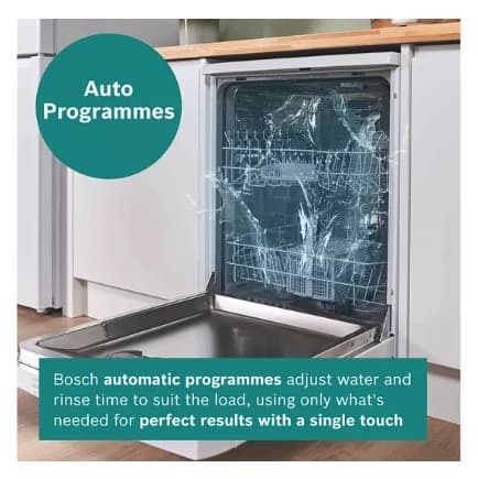 BOSCH Series 2 SMS26AW08G Full-size Dishwasher - White view 7