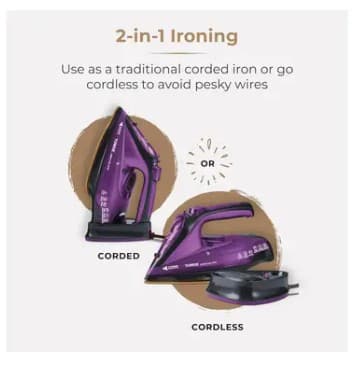 Tower T22008 2-in-1 Steam Iron view 2