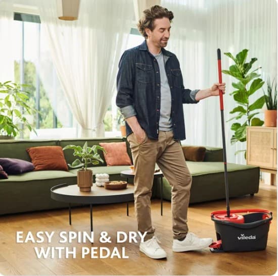Vileda Turbo Smart Spin Mop view 4
