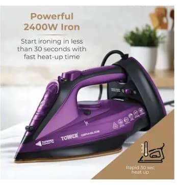 Tower T22008 2-in-1 Steam Iron view 5