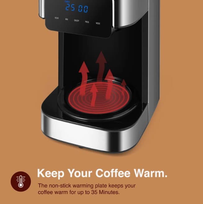 1.5L Filter Coffee Machine By VonShef view 6