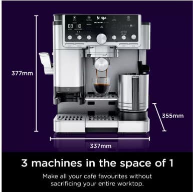 Ninja ES701UK Luxe Cafe Pro Espresso Coffee Machine view 8