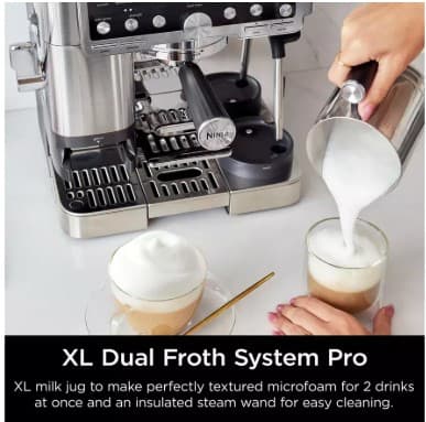 Ninja ES701UK Luxe Cafe Pro Espresso Coffee Machine view 7