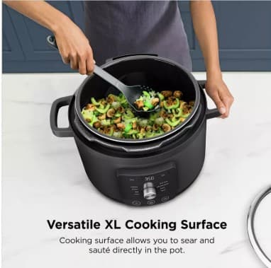 Ninja HyperHeat 9-in-1 6L PC201 Pressure & Rice Cooker - Black view 5